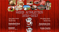 Desktop Screenshot of hhssports.herefordisd.net